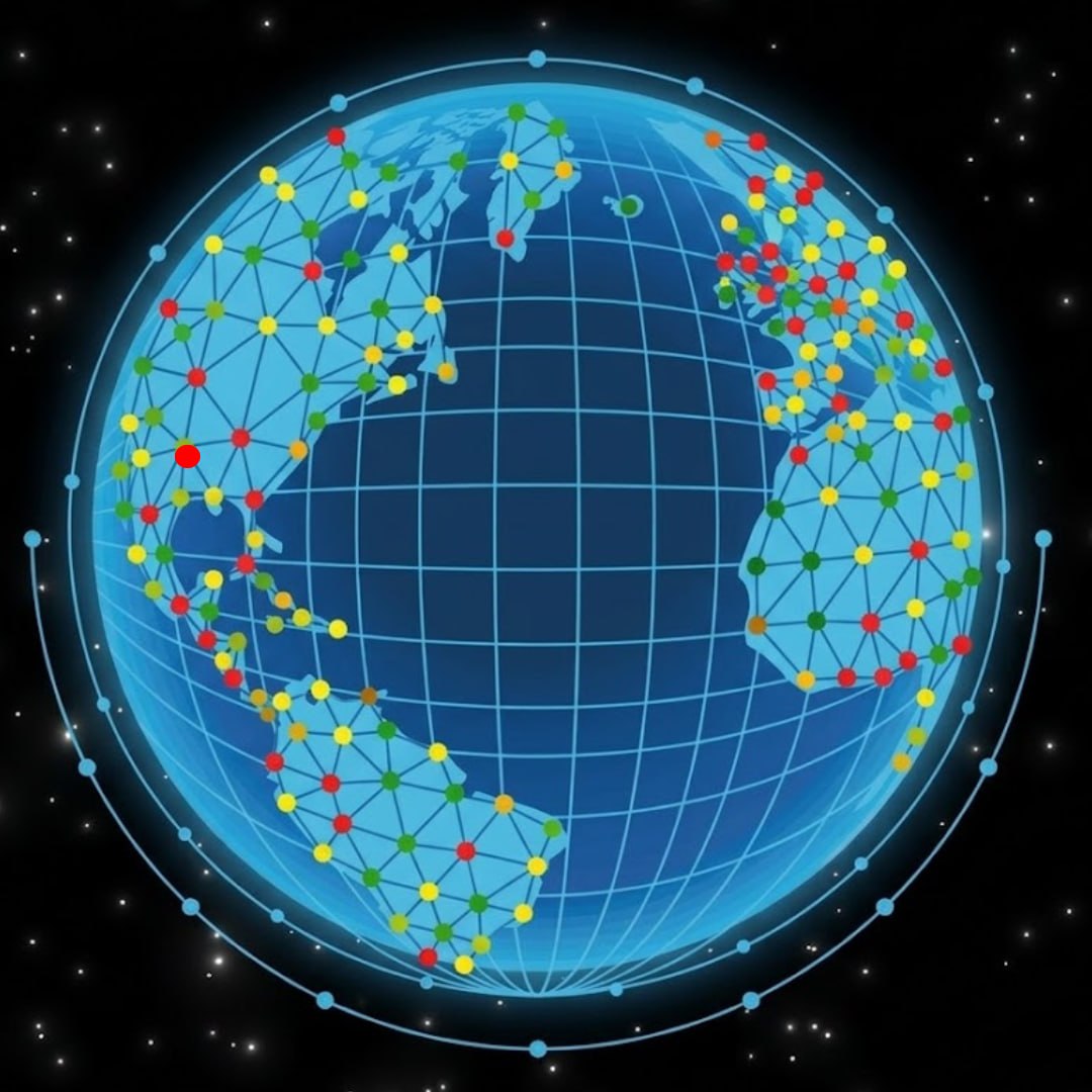 AI World Monitor logo